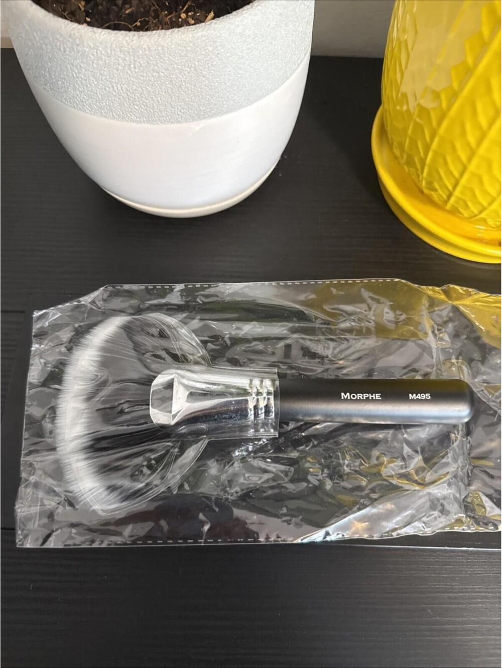 Morphe M495 Duo Deluxe Fan Brush‎ New